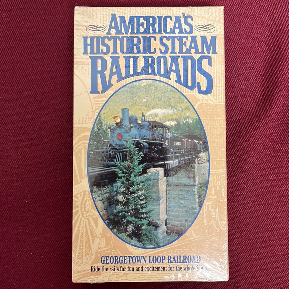America’s Historic Steam Railroads Georgetown Loop Railroad (NEW) - VHS